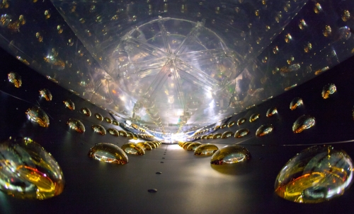 Gran detector de neutrinos de Daya Bay, EE. UU. Foto de Roy Kaltschmidt, Lawrence Berkeley National Laboratory.