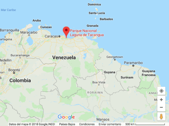 Ubicación según los mapas de Google. 