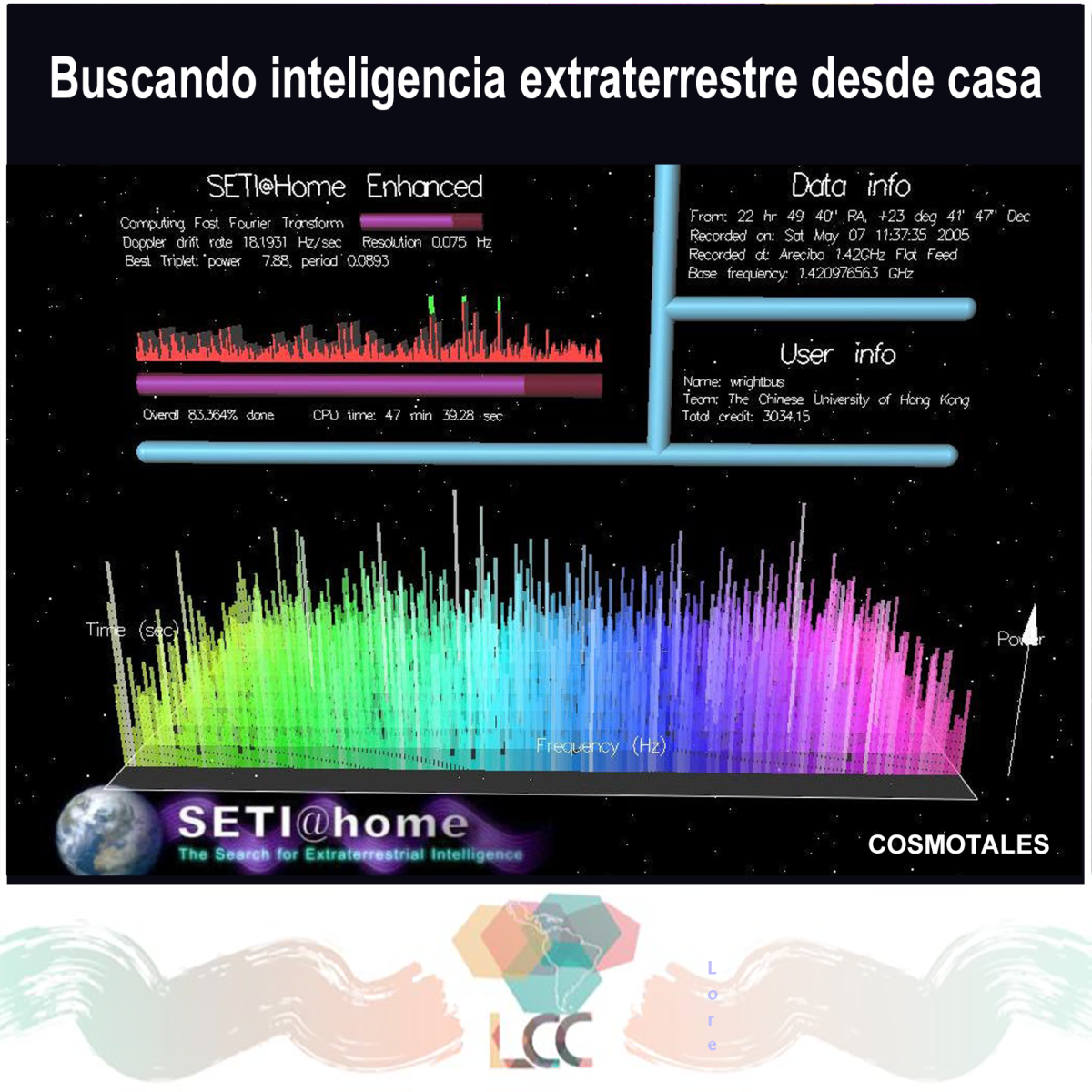 Buscando inteligencia extraterrestre desde&nbsp;casa